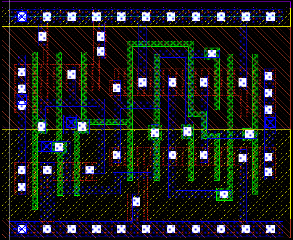 Layout Standard Cell 2