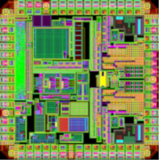 Layout ASIC analog